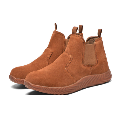 SJH10 Baustelle, die Breathable leichten Rindfleisch-Sehnen-einzigen Schweißer Safety Shoes herstellt