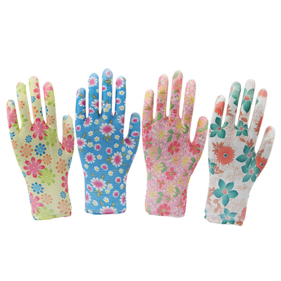 Arbeiten mechanische erhitzte Arbeits-Handschuhe des Widerstand-SJS005 Bau-Handhandschuhe PU-Schutzhandschuhe im Garten
