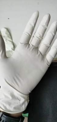 Latex-Untersuchungshandschuh-pulverisierten weiße Latex-Handschuhe der hohen Qualität billig Latex-Handschuhe