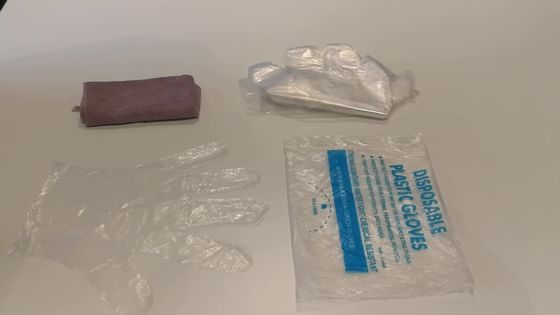 Küchen-Nahrungsmittelgrad Plastik-PET Handschuhe HDPE Wegwerfhandschuhe PET SW02 Gatamo klare transparente